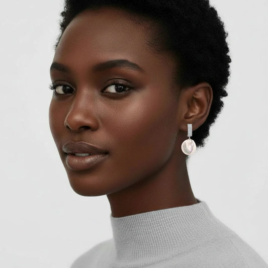 Baroque Pearl Drop Earrings