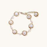 Pearl Garden Bracelet-Stones and Gems by Saday
