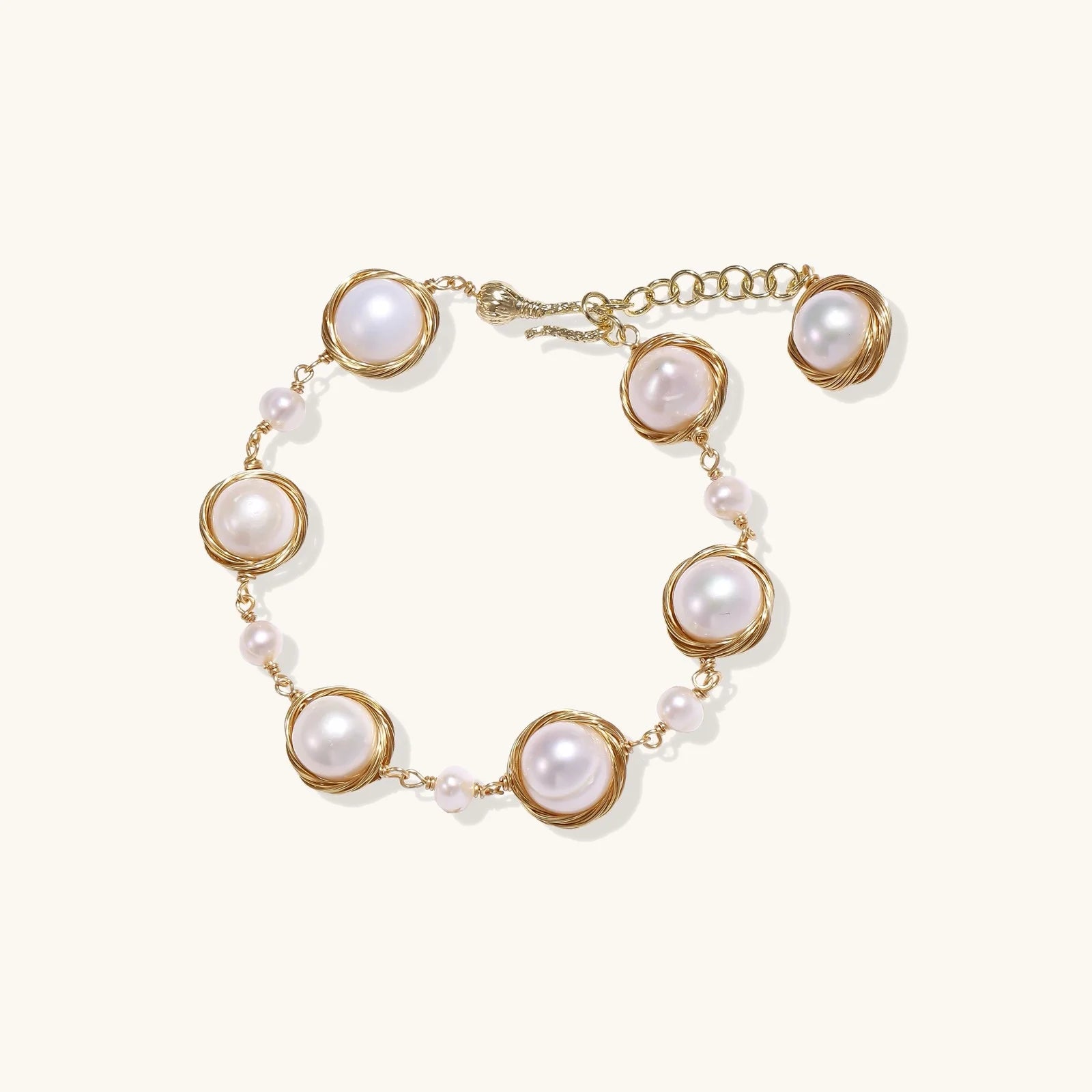 Pearl Garden Bracelet-Stones and Gems by Saday