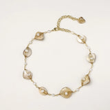 Pearl Shell Dreams Bracelet-Stones and Gems by Saday