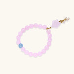 Rose Quartz Dreams Bracelet-Stones and Gems by Saday