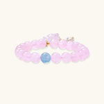 Rose Quartz Dreams Bracelet-Stones and Gems by Saday