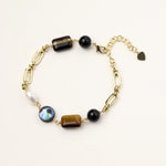 Earth Elements Bracelet-Stones and Gems by Saday