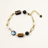 Earth Elements Bracelet-Stones and Gems by Saday