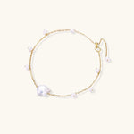 Pearl Harmony Bracelet-Stones and Gems by Saday
