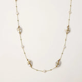 Baroque Pearl Garden Necklace-Stones and Gems by Saday