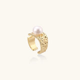 Golden Tide Pearl Ring-Stones and Gems by Saday