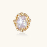 Baroque Pearl Crown Ring | Stones and Gems by Saday