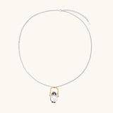 Wise Owl Pearl Necklace-Stones and Gems by Saday