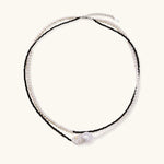 Moonlit Layers Necklace-Stones and Gems by Saday