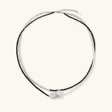 Moonlit Layers Necklace-Stones and Gems by Saday