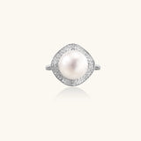 Pearl Halo Dreams Ring | Stones and Gems by Saday