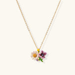 Garden Bouquet Pendant-Stones and Gems by Saday