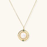 Cosmic Pearl Pendant-Stones and Gems by Saday