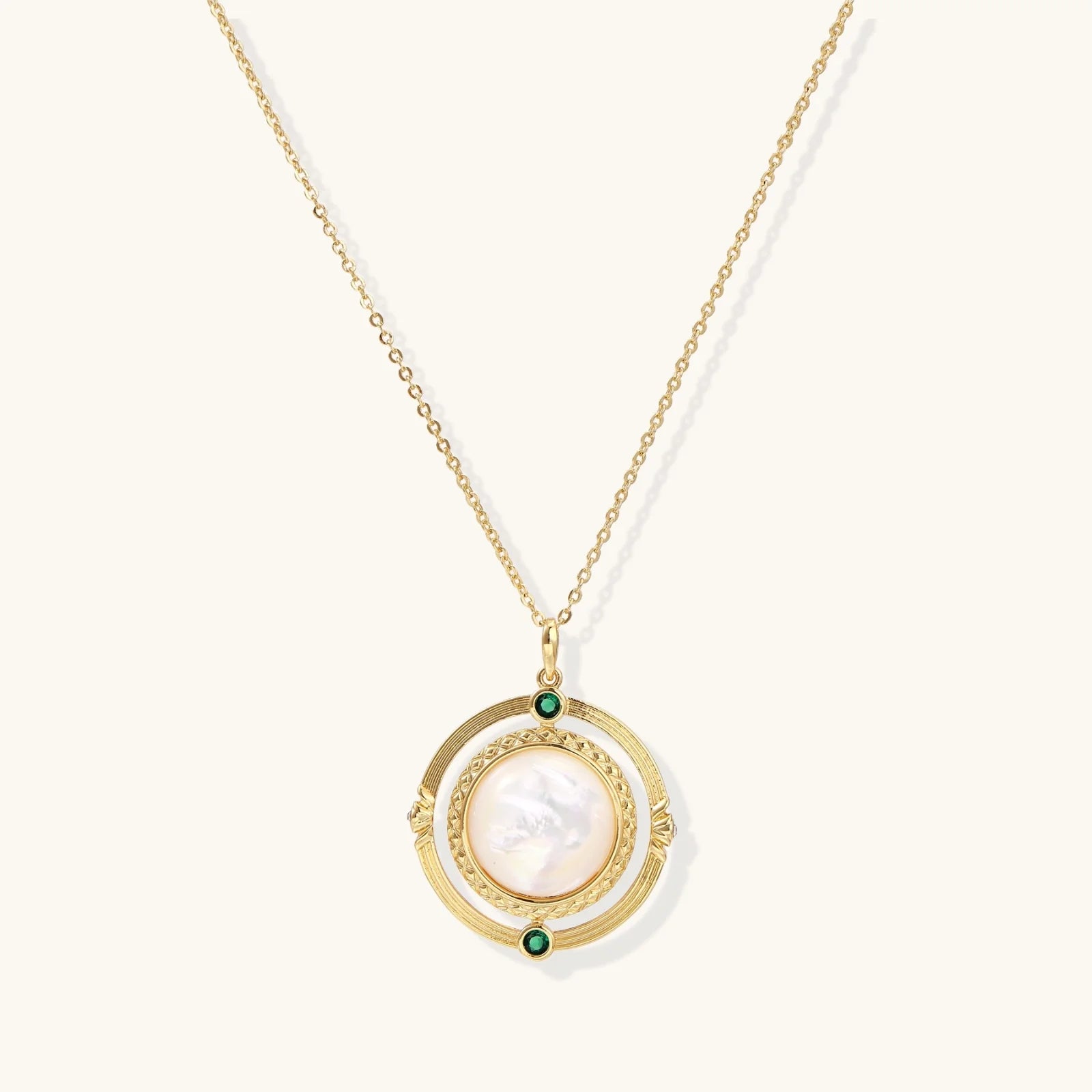 Cosmic Pearl Pendant-Stones and Gems by Saday