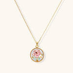 Rose Garden Dreams Necklace-Stones and Gems by Saday