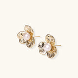 Bloom Pearl Studs | Stones and Gems by Saday