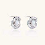 Sunburst Pearl Stud Earrings | Stones and Gems by Saday