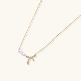 Pearl Bow Dreams Necklace | Stones and Gems by Saday