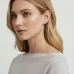 Larimar Dreams Studs-Stones and Gems by Saday