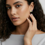 Wildflower Garden Studs-Stones and Gems by Saday