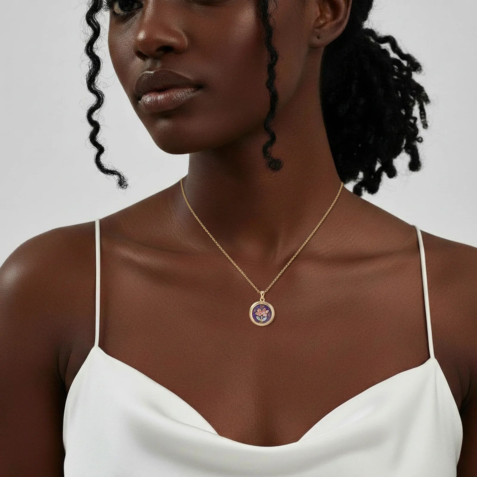 Blossom Dream Pendant-Stones and Gems by Saday