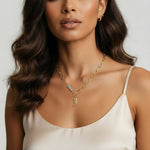 Guardian Tusk Necklace-Stones and Gems by Saday