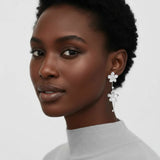 Bloom Cascade Earrings | Stones and Gems by Saday