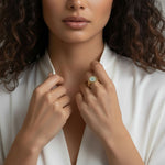 Medusa Guardian Ring-Stones and Gems by Saday