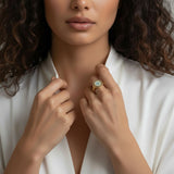 Medusa Guardian Ring-Stones and Gems by Saday