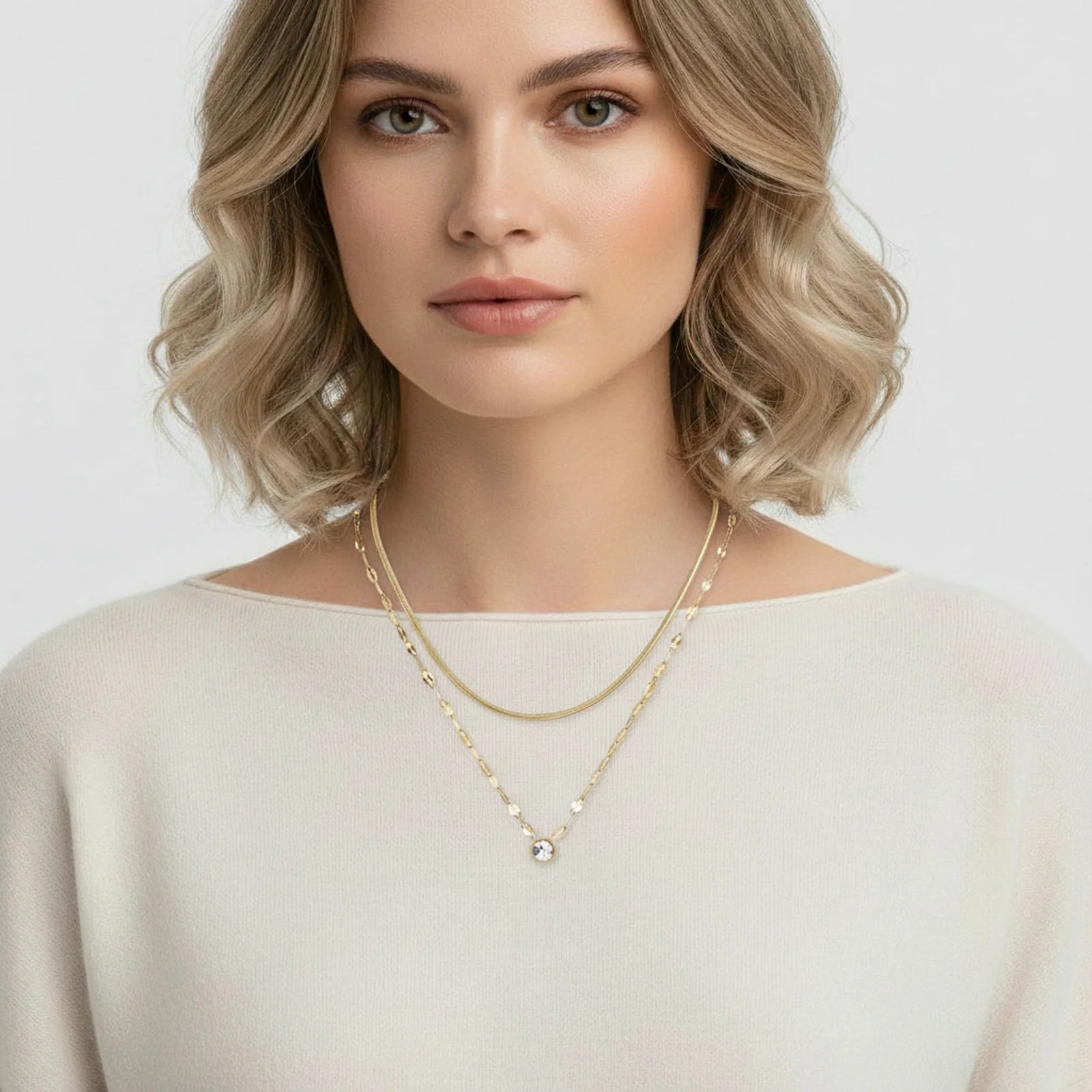 Golden Hour Layers-Stones and Gems by Saday