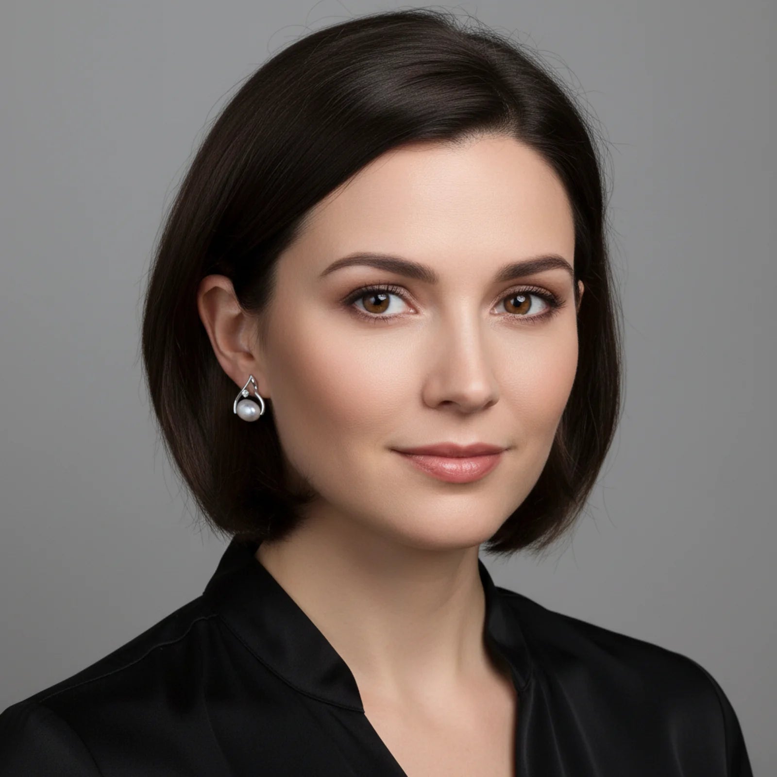 Pearl Teardrop Earrings-Stones and Gems by Saday