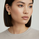 Lattice Dreams Hoops-Stones and Gems by Saday