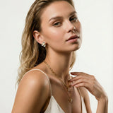 Bloom Pearl Studs | Stones and Gems by Saday