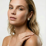 Compass Rose Studs-Stones and Gems by Saday