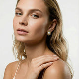 Compass Rose Studs-Stones and Gems by Saday