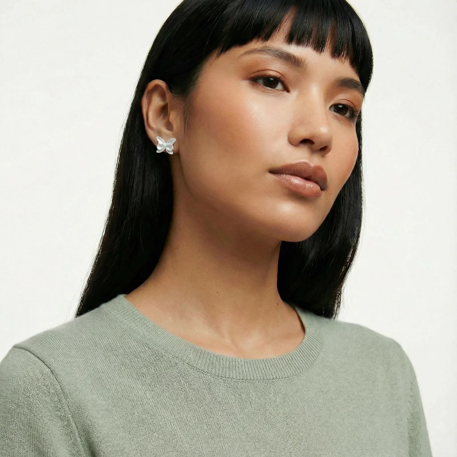 Butterfly Dreams Studs-Stones and Gems by Saday