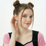 Lucky Clover Pearl Studs-Stones and Gems by Saday