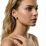 Garden Pearl Studs-Stones and Gems by Saday