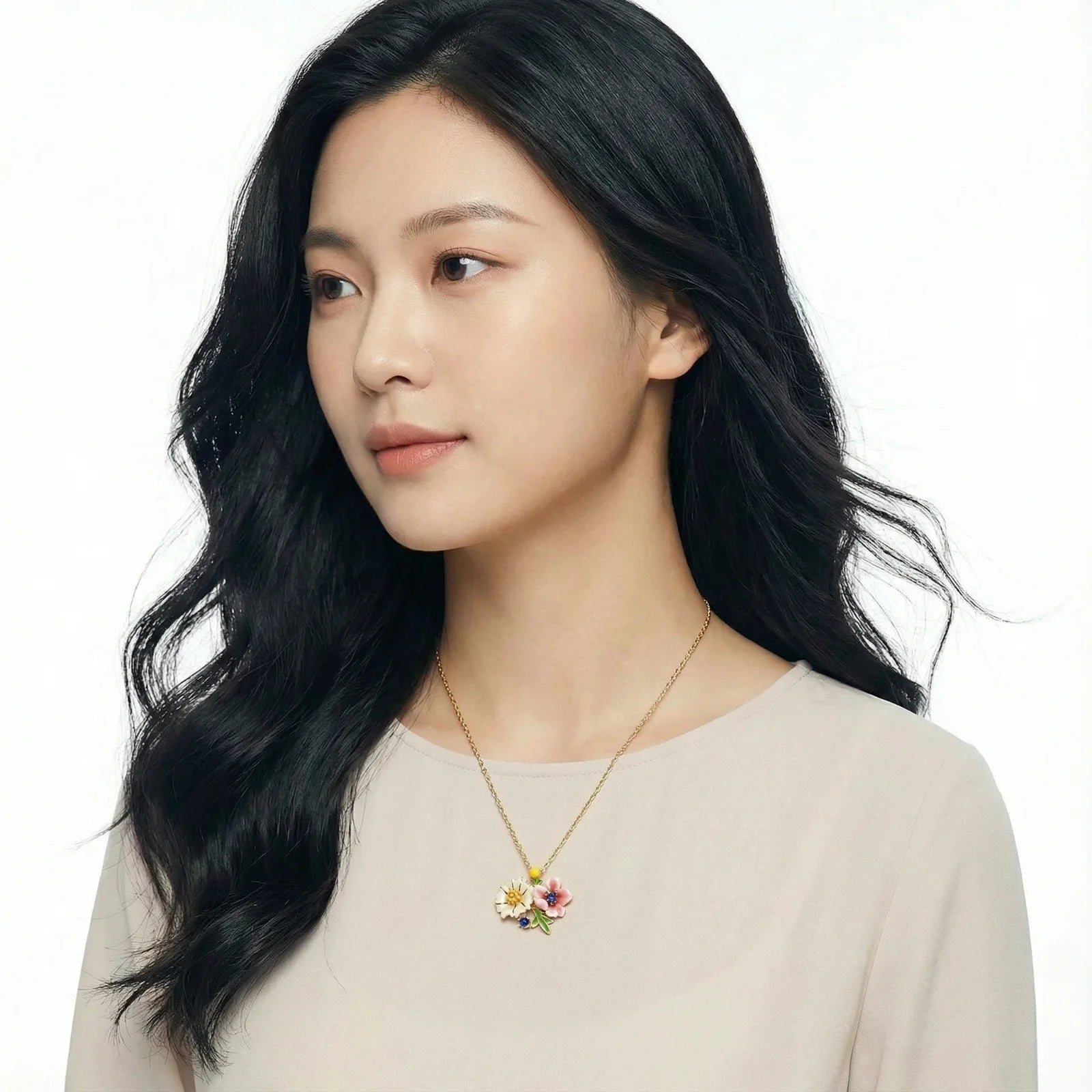 Garden Dream Pendant-Stones and Gems by Saday