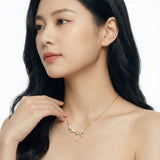 Pearl Bow Dreams Necklace | Stones and Gems by Saday