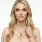 Wise Owl Pearl Necklace-Stones and Gems by Saday