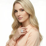 Pearl Orchid Ring-Stones and Gems by Saday