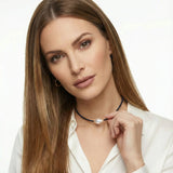 Midnight Pearl Dreams Necklace-Stones and Gems by Saday