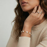 Baroque Pearl Layered Bracelet-Stones and Gems by Saday