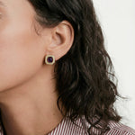 Empress Octagon Studs-Stones and Gems by Saday