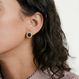 Empress Octagon Studs-Stones and Gems by Saday