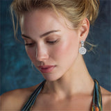 Celestial Moissanite Drop Earrings