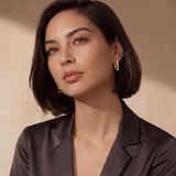 Golden Hour Huggie Earrings | Stones and Gems by Saday