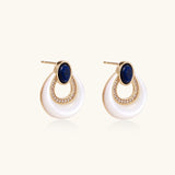 Celestial Teardrop Earrings | Stones and Gems by Saday